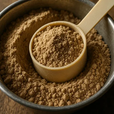Organic cricket protein powder