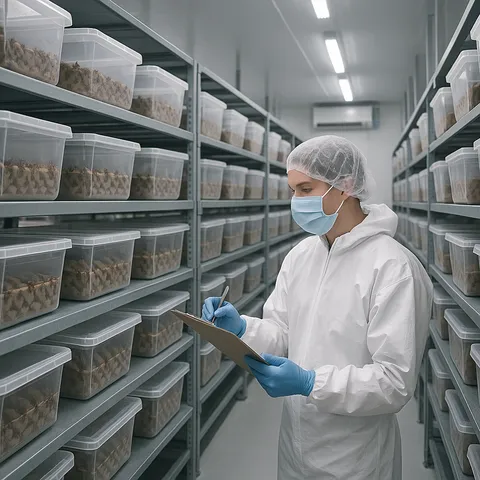 Cricket rearing rooms